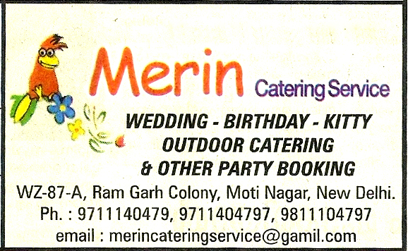 Merin Catering Service (Ad not verified)